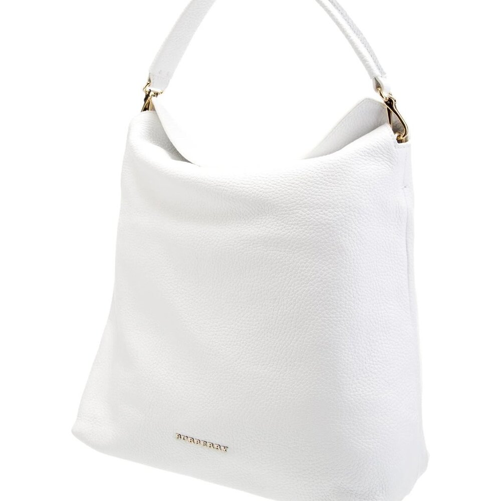 Burberry London Grainy Leather Medium Cale Hobo Bag (NWT)